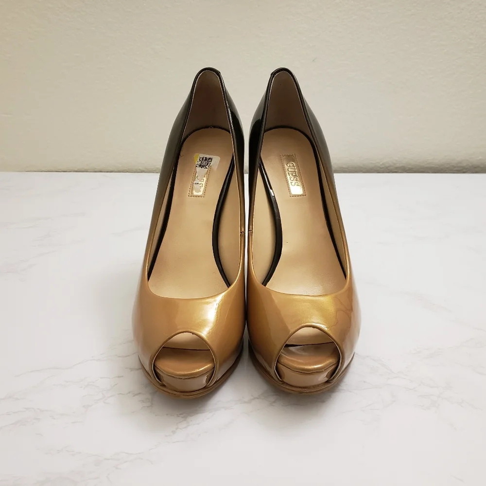 Guess - Open Toe Heels - Picture 2 of 6